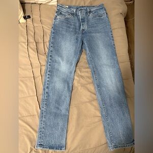 Levi's Classic 501 Blue Straight Jeans